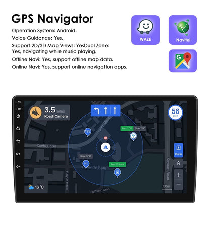 Android 13.0 Apple Carplay 2+32GB Wifi Bluetooth Car Stereo Radio Head Unit GPS Navigation Player For Subaru Forester 2008 2009 2010 2011 2012/ Impreza 2008-2011