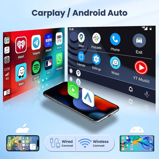 Car Radio for Cadillac CTS 2003-2007, Android 13 Stereo Replacement,Steering Wheel Control,Build in Wireless carplay Android Auto