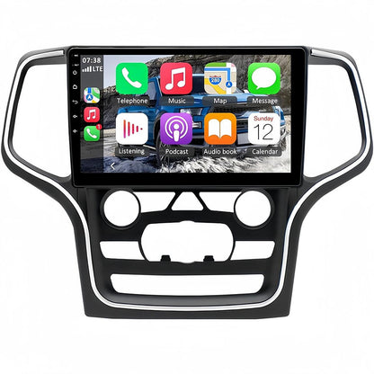 Guwzn Car Stereo Radio for Jeep Grand Cherokee 2014-2022 10" Touchscreen 2+32G Vehicle GPS Navigation Wireless CarPlay Android Auto