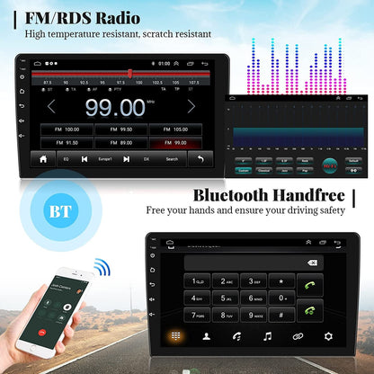 THONZER for Volkswagen Tiguan 2010 2011 2012 2013 2014 2015 Android Car Stereo 2+32G Support Wireless Carplay&Android Auto with 9 inch Touchscreen GPS Navigation Bluetooth USB WiFi FM/RDS Radio