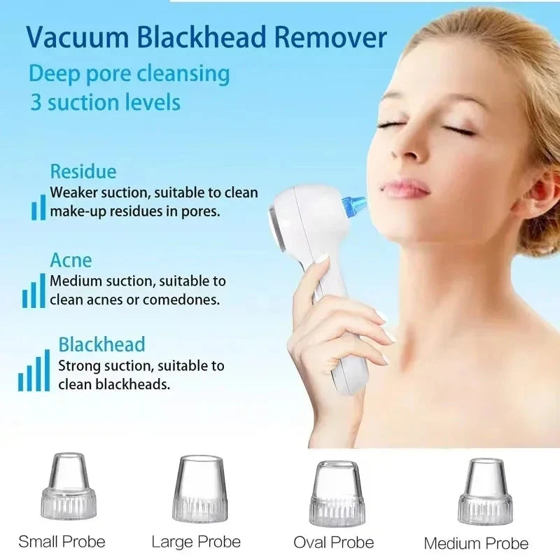 Wave Wholesale — Electric Blackhead Remover Vacuum — Remover — detail close-up
