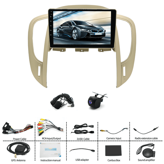 Eforcase Android13 Car Stereo Radio for Buick Lacrosse 2010-2013 Landscape with Wireless Apple Carplay Android Auto 9'' Touchscreen Car Radio Support Mirror Link Bluetooth HiFi WiFi RDS