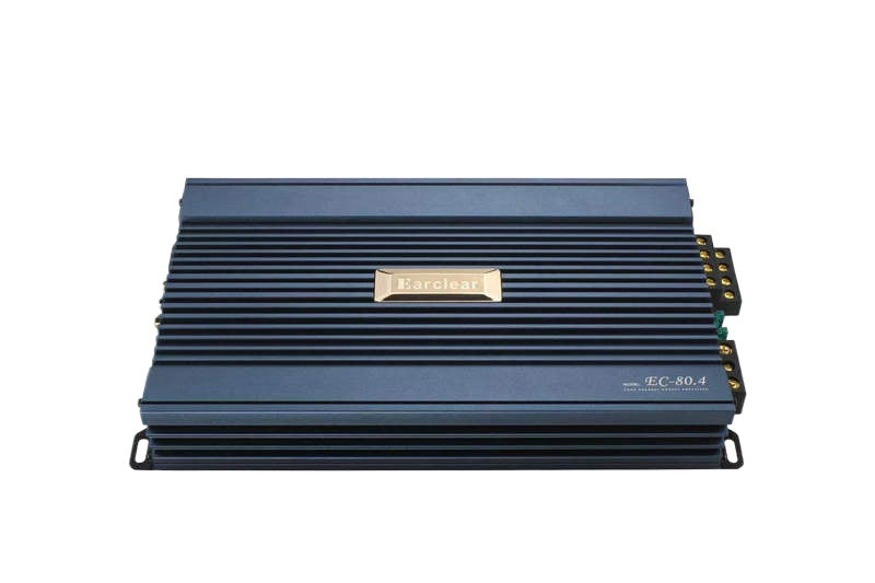 Germany Earclear car high-power audiophile grade four-channel 4-way door horn subwoofer power amplifier