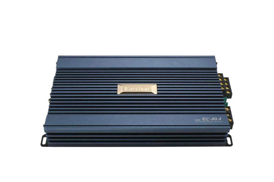 Germany Earclear car high-power audiophile grade four-channel 4-way door horn subwoofer power amplifier
