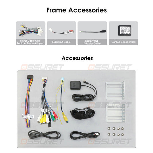 For Nissan X-Trail 3 Rogue Qashqai 2 2013-2017 Bluetooth Android 12 Wifi 2+32GB Car Stereo Radio Head Unit GPS Navigation Wireless Apple Carplay