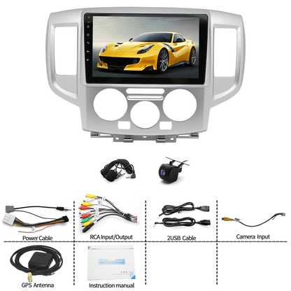 Car Stereo Radio for Nissan NV200 2013-2019 with Apple Carplay Android Auto 9 inch Touch Screen Radio with Bluetooth/GPS Navigation/5GWiFi