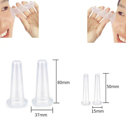 Wave Wholesale — Silicone Vacuum Cupping Set — Vacuum — alternate angle view