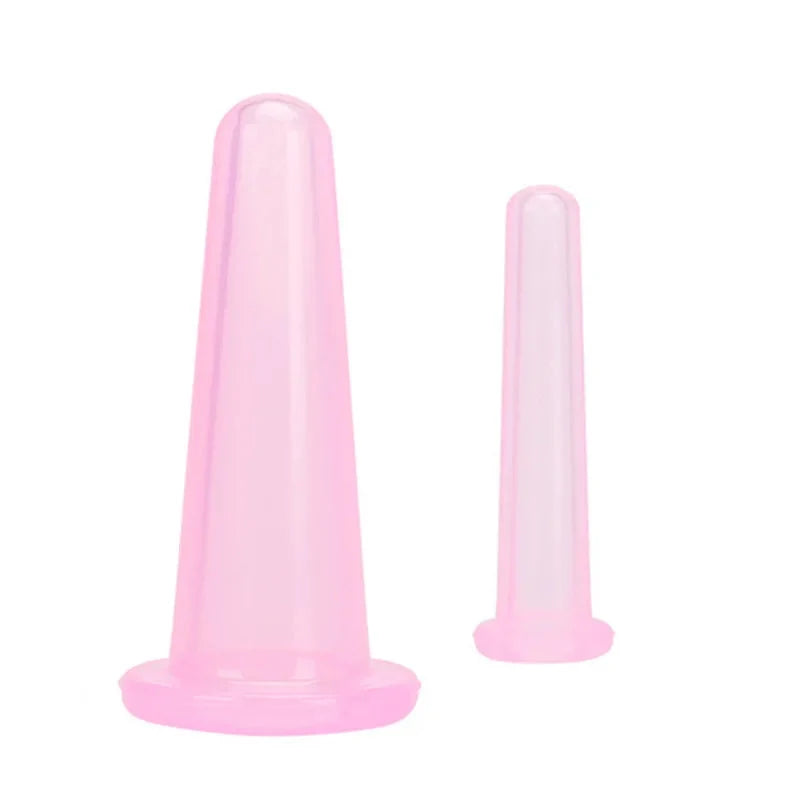 Wave Wholesale — Silicone Vacuum Cupping Set — Body — size and scale view