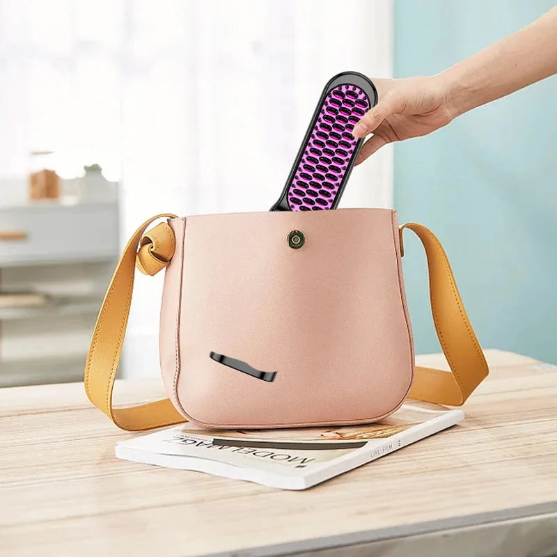 Wave Wholesale — Portable Travel Thermostatic Hot — Comb — size and scale view