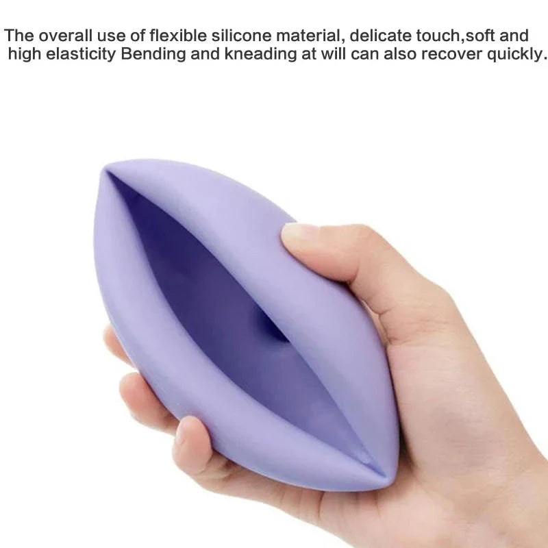 Wave Wholesale — Silicone Massage Cup for — Percussion — size and scale view