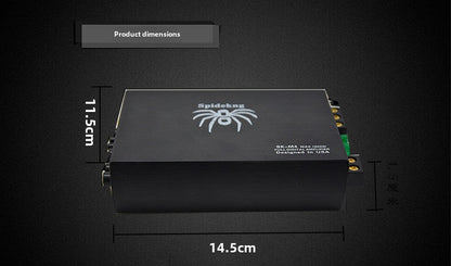 Original car audio power amplifier single-channel one-channel high-power 380W dual bass output power amplifier value special offer