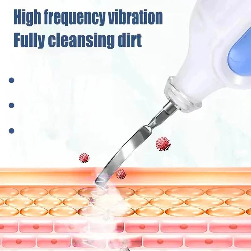 Wave Wholesale — Ultrasonic Facial Cleansing Device — Cleansing — detail close-up