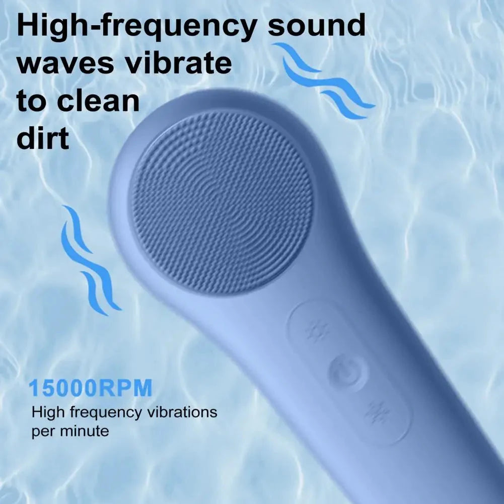 Wave Wholesale — Waterproof Facial Cleansing Brush — Brush — feature highlight